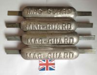 4 x 1.5kg Magnesium boat anode BRITISH MADE
